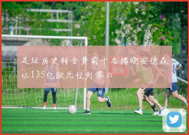 足坛历史转会费前十名揭晓安德森以135亿欧元位列第六